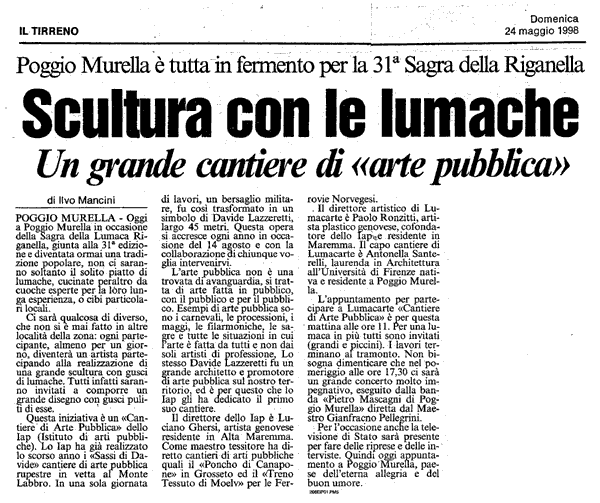 Istituto Arti Pubbliche > Lumac@rte