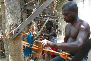 Ewe Kente Weaving
